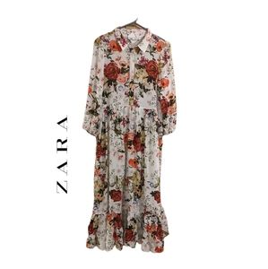 Zara/Maxi Floral Dress Sz S